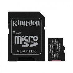 Card de Memorie MicroSDXC Kingston Select Plus, 128GB, Adaptor SD,