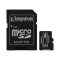 Card de Memorie MicroSDXC Kingston Select Plus, 128GB, Adaptor SD,
