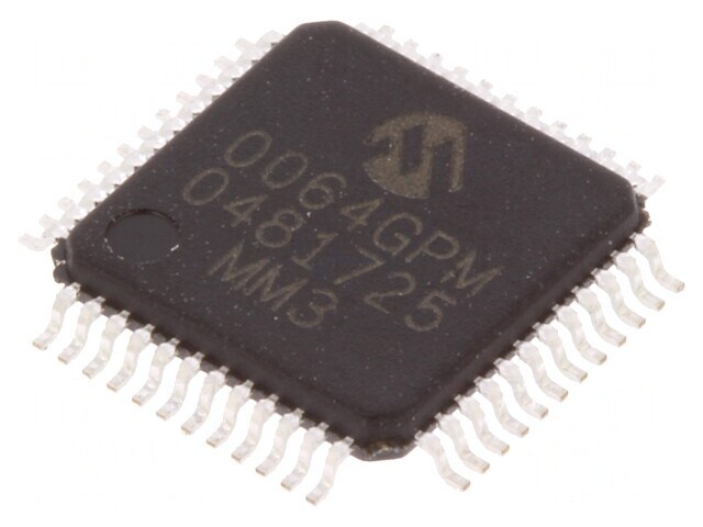 Microcontroler PIC32 64kB 2-3.6VDC SMD TQFP48