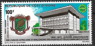 B2794 - Coasta de Fildes 1971 - Aniversari neuzat,perfecta stare foto