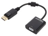 Convertor DELOCK DisplayPort 1.2 la VGA 0,15m cod 61006