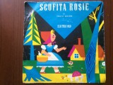 Scufita rosie fratii grimm disc vinyl 7&quot; single poveste ptentru copii exc 593, VINIL, Soundtrack, Electrecord