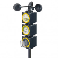 Statie meteo Bresser Junior 4 in 1, indicator vant foto