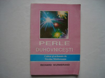 Perle duhovnicesti - Richard Wurmbrand foto