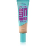 Rimmel Kind &amp; Free Blur It Out machiaj ușor de hidratare SPF 20 culoare 163 Golden Vanilla 30 ml