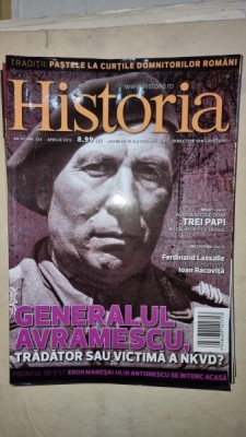 Revista Historia An XI Nr. 124 / Aprilie 2012 foto
