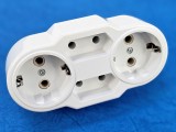 Triplu stecher 4P, 2P Suko ceramic, 2P normale, max 16 A, 250 V