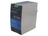 Alimentator pulse pentru sina DIN 240W 24VDC 10A - OUT: 1