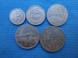 lot 1966 (5,15,25 BANI,1 ,3 LEI )