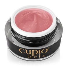 Gel pentru tehnica fara pilire - Make-Up Fiber Shimmer Rose 50 ml