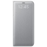 Husa de protectie Samsung LED View Cover pentru Galaxy S8 Plus, Silver