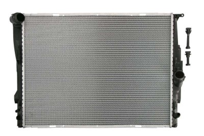 Radiator Bmw Seria 1 E87/E88/E81/E82 11, 3 E90/E91/92/93 13, X1 E84 15, motor: 1.6, 2.0, 3.0 R6, intrare/iesire conectare rapida, 600x453x34, foto