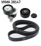 Set curea transmisie cu caneluri Mercedes C-Class, C-Class T-Model, Glc, Slc, Slk Motor 220 d 4-matic, 220 d 4-matic, lungime 1640 mm, 21.36 mm, OE