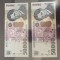 2x 50.000 lei 2000 perfect UNC consecutive