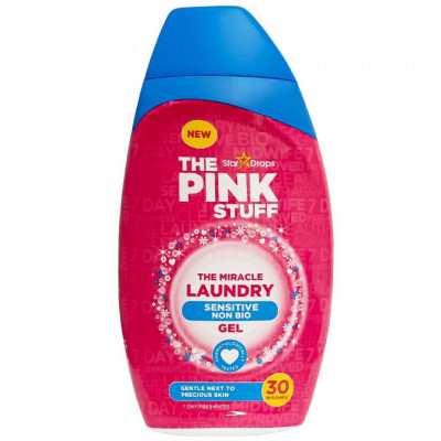 Detergent gel impotriva petelor pentru haine 30 spalari 900ml THE PINK STUFF foto