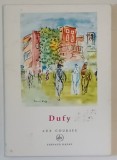 DUFY AUX COURSES par CLAUDE ROGER - MARX , PETITE ENCYCLOPEDIE DE L &#039; ART , no . 9 , 1957