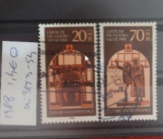 TS21 - Timbre serie DDR 1988 Mi3153-54