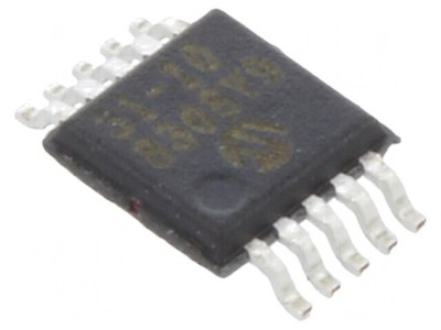 Convertor A/D 16-bit 1Msps 1,7-5,5V MSOP10 foto