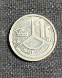 Moneda 1 franc 1989 Belgia, Europa