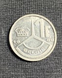 Moneda 1 franc 1989 Belgia, Europa