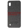 Husă Samsung Galaxy A10e, TPU, Piele Ecologică, Denim, Neagră
