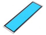 Iluminare de Fundal LED Albastră 145x41mm