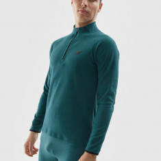 Lenjerie termoactivă din fleece (bluză) pentru bărbați - verde marin