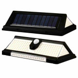 Lampa solara de perete exterior, senzor de miscare, 190 LED-uri SMD, IP65,, Oem