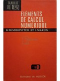 B. Demidovitch - Elements de calcul numerique (Editia: 1973)