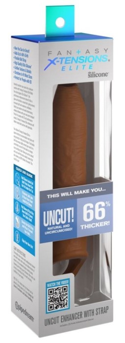 Uncut Enhancer with Strap (20,3 cm)