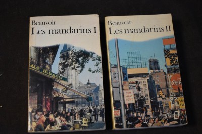 Simone de Beauvoir - Les mandarins I+II 1954 foto