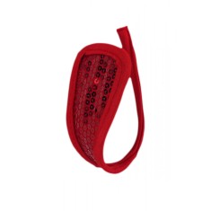 GS334-3 Chilot invizibil c-string din plasa cu paiete