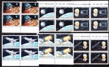 TSV$ - 1982 LP 1071 25 ANI DE COSMONAUTICA BLOC X 4 MNH/** LUX, Nestampilat