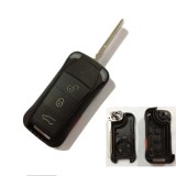 Carcasa Cheie Briceag Porsche 3 Butoane + Buton Panica AutoProtect KeyCars, Oem