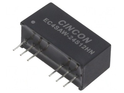 Convertor DC/DC 12V 500mA SIP8 foto