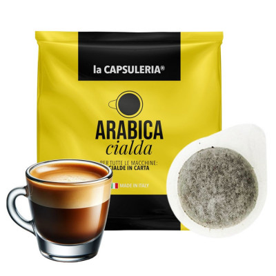 Cafea Arabica, 100 paduri compatibile ESE44, La Capsuleria foto