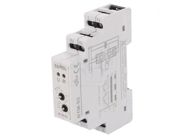 Regulator Temperatură NTC cu Releu SPDT RTM-03