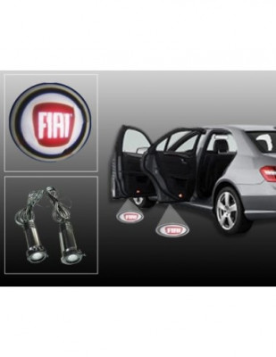 Proiectoare Portiere cu Logo Fiat foto
