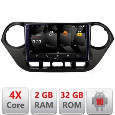 Navigatie HHyundai I10 2013-2019 5230-HY38 Android Ecran 720P Quad Core 2+32 carplay android auto CarStore Technology foto