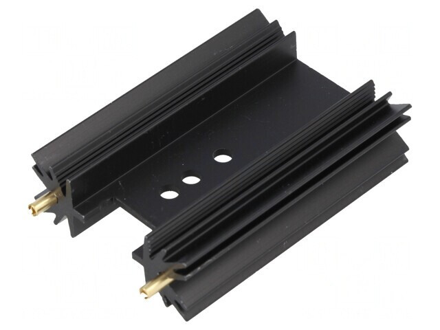 Radiator Extrudat SOT32/TO220/TO3P Negru 50,8mm 9K/W
