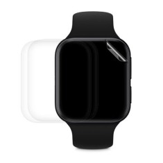 Set 3 Folii protectie pentru Oppo Watch 1 (41mm), Kwmobile, Transparent, Silicon, 57790.1 foto