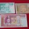 LOT BANCNOTE MONGOLIA 3 BUC. NECIRCULATE