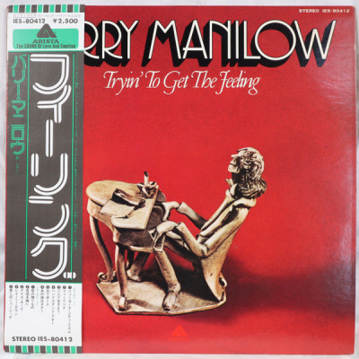 Vinil &amp;quot;Japan Press&amp;quot; Barry Manilow &amp;lrm;&amp;ndash; Tryin&amp;#039; To Get The Feeling (VG+) foto