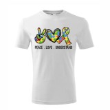 Tricou Personalizat- Tricou , zPeace. Love. Understand