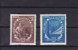 ROMANIA 1951 LP 292 a PLANUL CINCINAL FILIGRAN SCHIMBAT SERIE MNH, Nestampilat