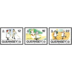 Guernsey 1989 - Europa, jocuri de copii, serie neuzata