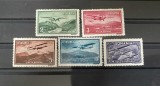 ROMANIA 1931 LP 94 VEDERI POSTA AERIANA, SERIE MH, SARNIERA