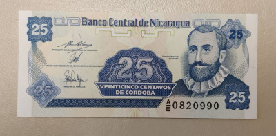 Nicaragua - 25 Centavos (1991) s990 foto