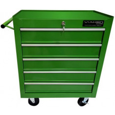 Dulap Pentru Scule Neechipat 5 Sertare Verde Viaken 12-189-926