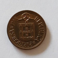 Portugalia 5 escudos 1998 foto